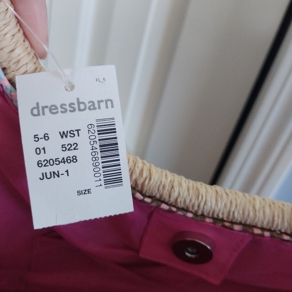 Dress Barn Paper Straw Tote Bag - Picture 7 of 11